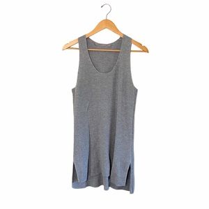 Athleta Linen Blend Sweater Tunic Tank Top